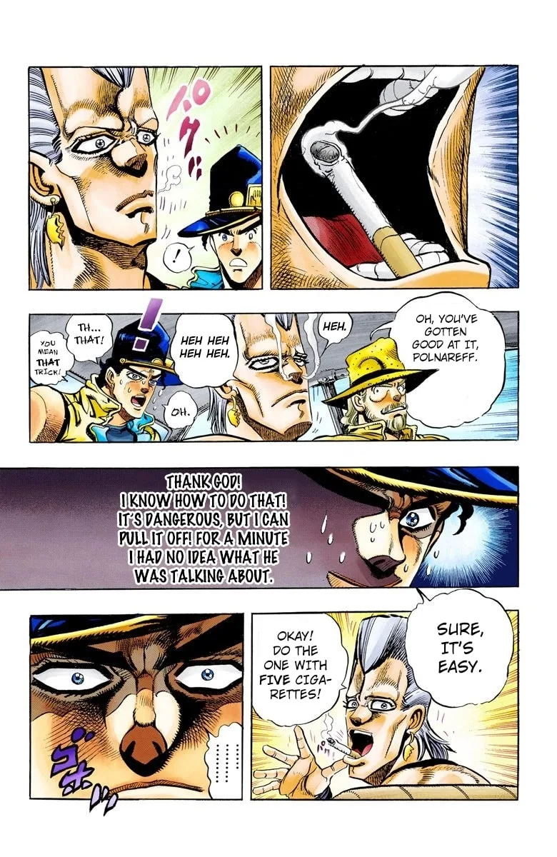 JoJo no Kimyou na Bouken Part 3: Stardust Crusaders Colored Manga β Chapter 78 β Page 15