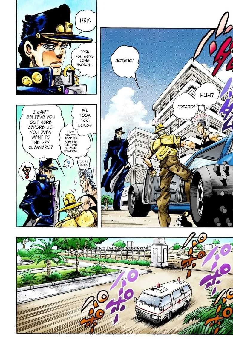 JoJo no Kimyou na Bouken Part 3: Stardust Crusaders Colored Manga — Chapter 79 — Page 20