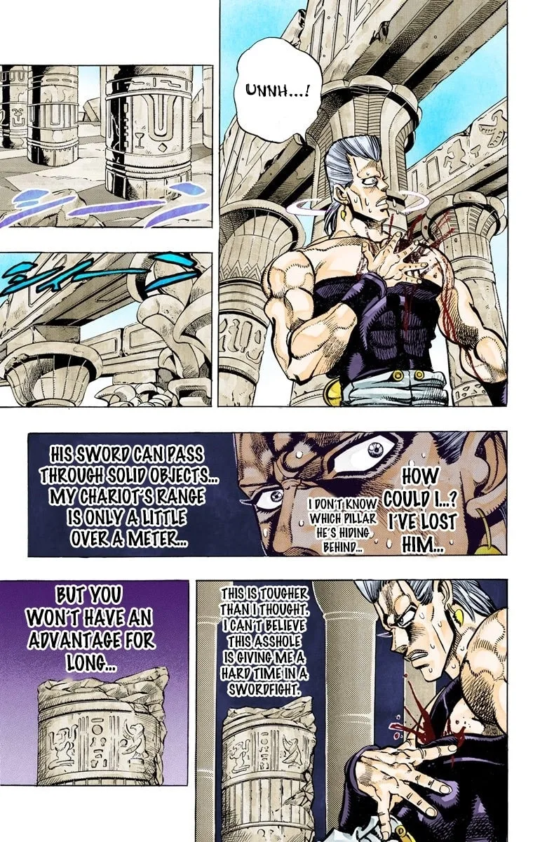 JoJo no Kimyou na Bouken Part 3: Stardust Crusaders Colored Manga β Chapter 81 β Page 14