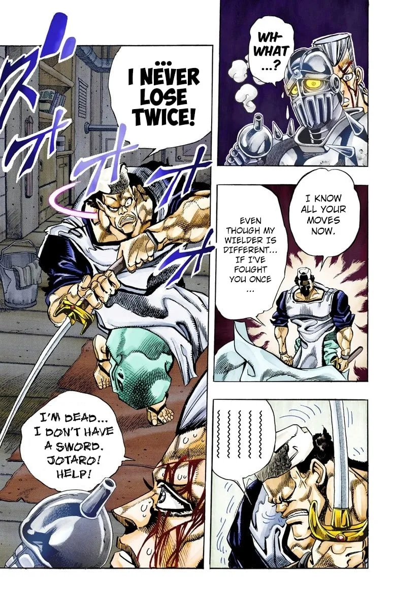 JoJo no Kimyou na Bouken Part 3: Stardust Crusaders Colored Manga β Chapter 83 β Page 9