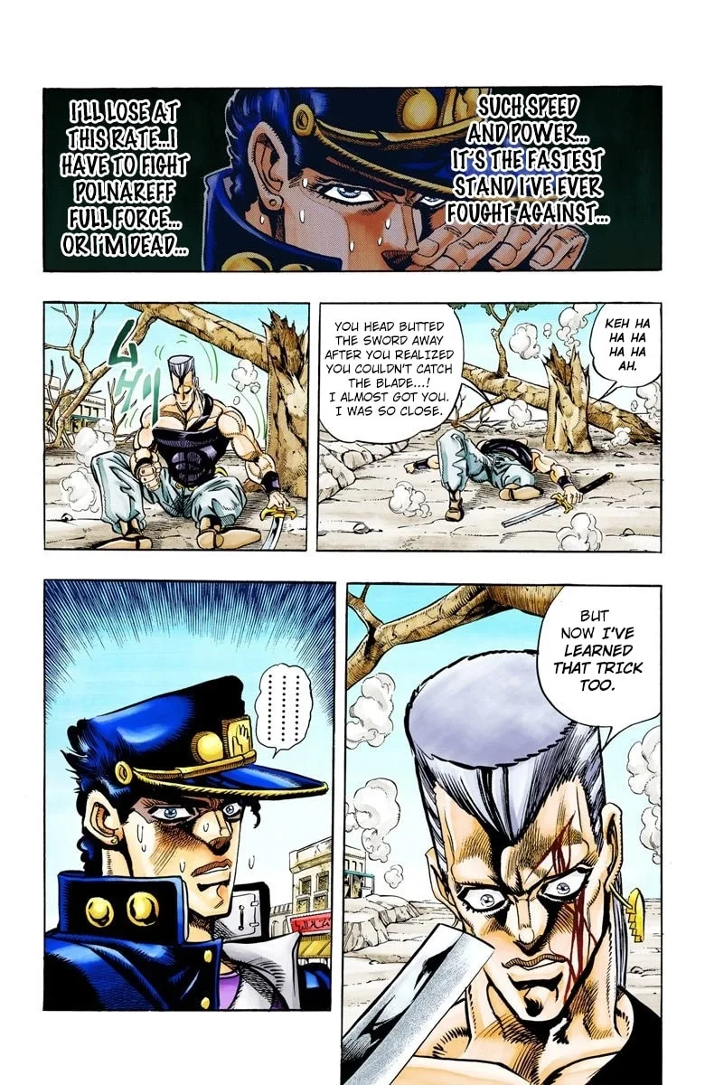 JoJo no Kimyou na Bouken Part 3: Stardust Crusaders Colored Manga — Chapter 84 — Page 11