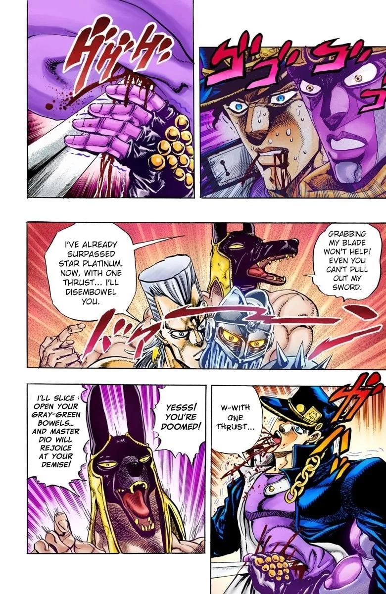 JoJo no Kimyou na Bouken Part 3: Stardust Crusaders Colored Manga — Chapter 85 — Page 2