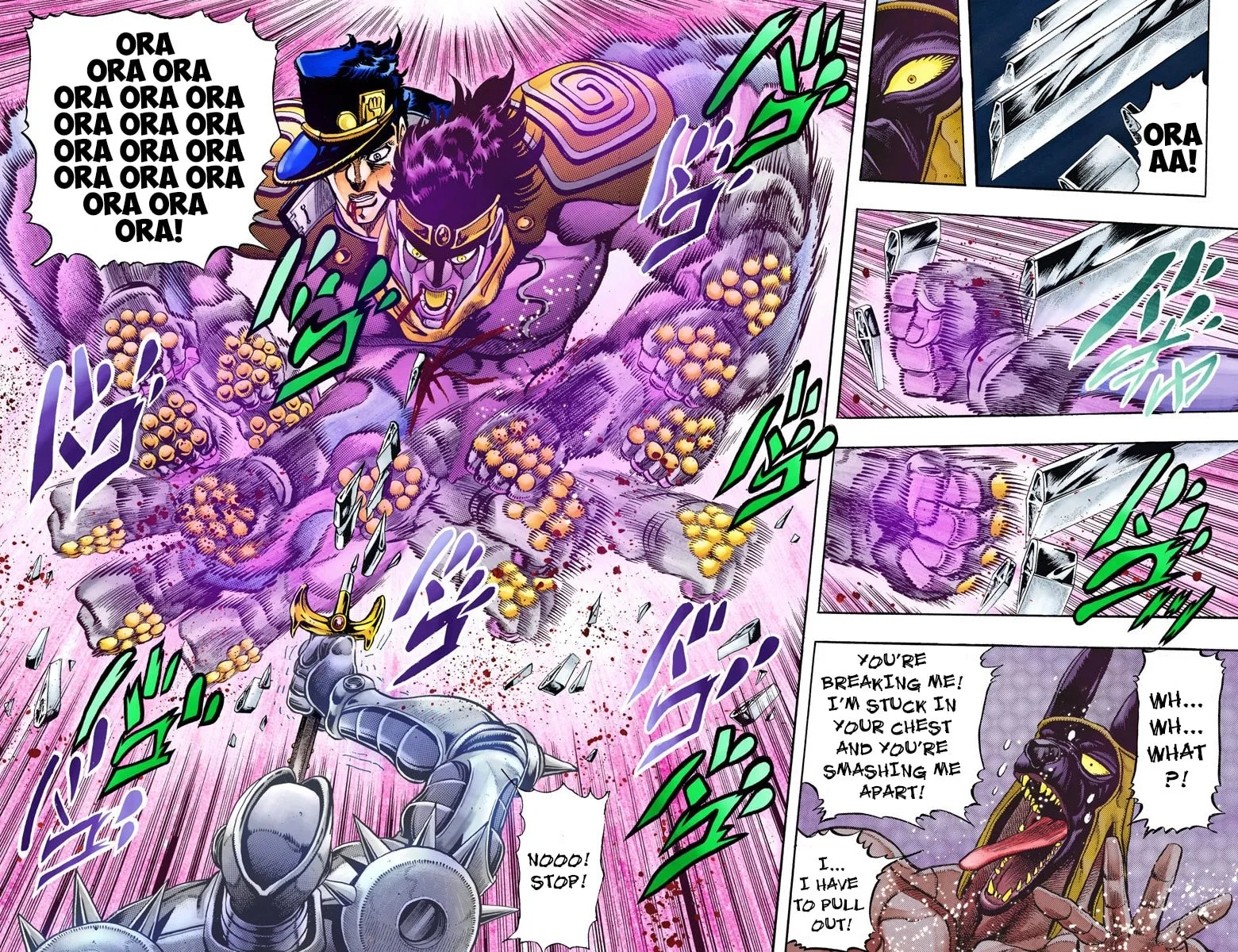 JoJo no Kimyou na Bouken Part 3: Stardust Crusaders Colored Manga — Chapter 85 — Page 4
