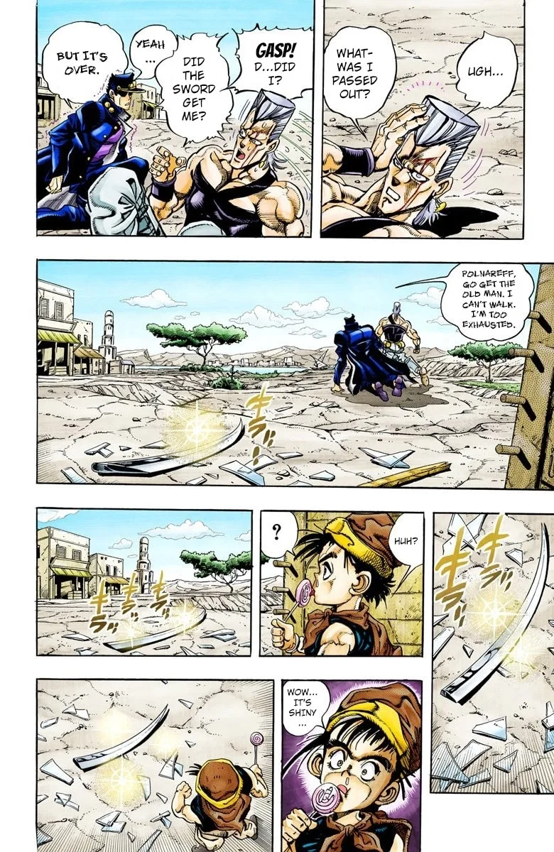 JoJo no Kimyou na Bouken Part 3: Stardust Crusaders Colored Manga — Chapter 85 — Page 7