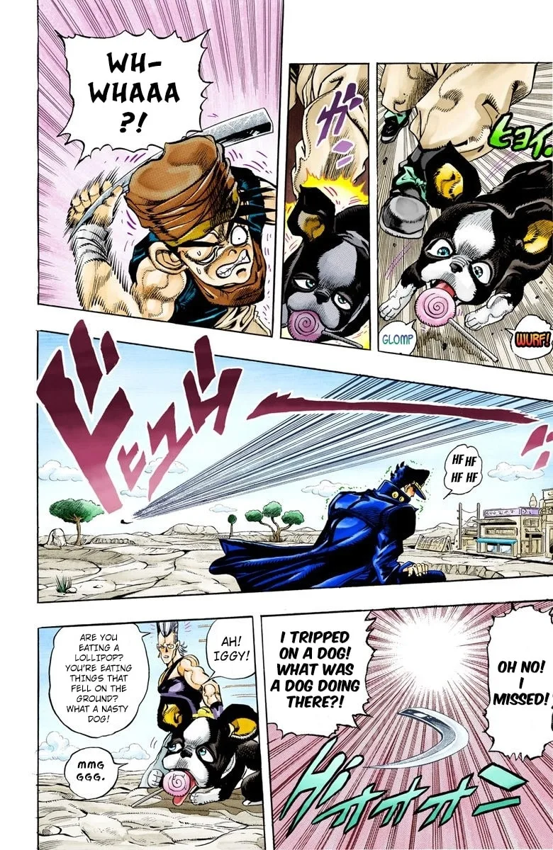 JoJo no Kimyou na Bouken Part 3: Stardust Crusaders Colored Manga — Chapter 85 — Page 11