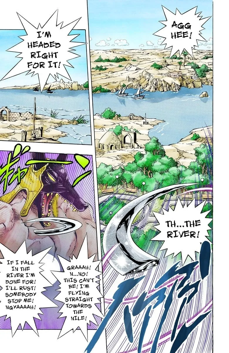 JoJo no Kimyou na Bouken Part 3: Stardust Crusaders Colored Manga — Chapter 85 — Page 12
