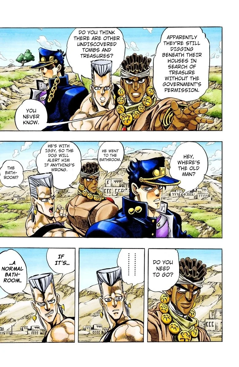 JoJo no Kimyou na Bouken Part 3: Stardust Crusaders Colored Manga β Chapter 86 β Page 3