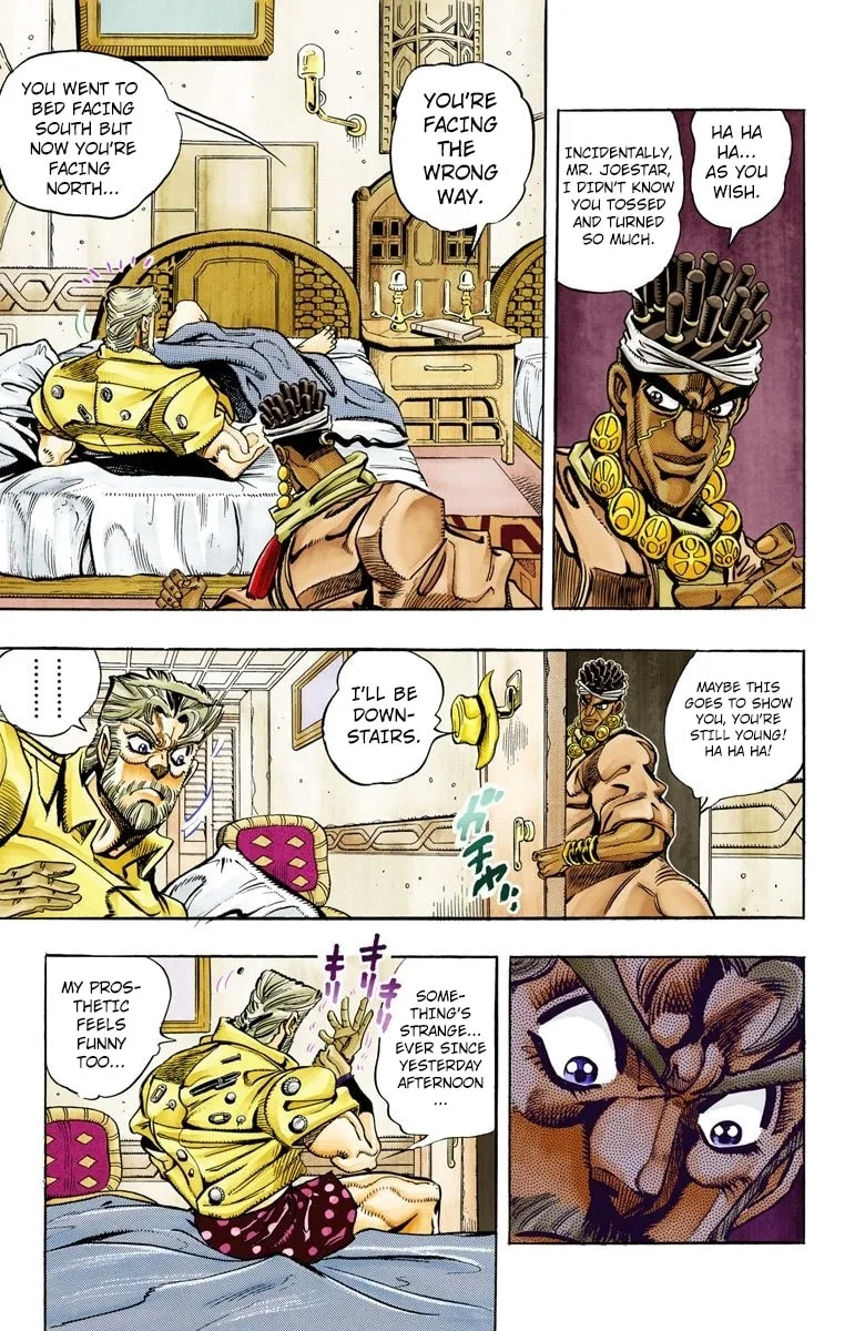 JoJo no Kimyou na Bouken Part 3: Stardust Crusaders Colored Manga — Chapter 87 — Page 3