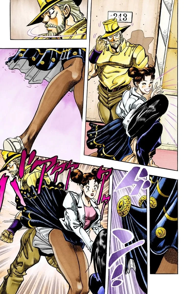 JoJo no Kimyou na Bouken Part 3: Stardust Crusaders Colored Manga — Chapter 87 — Page 7