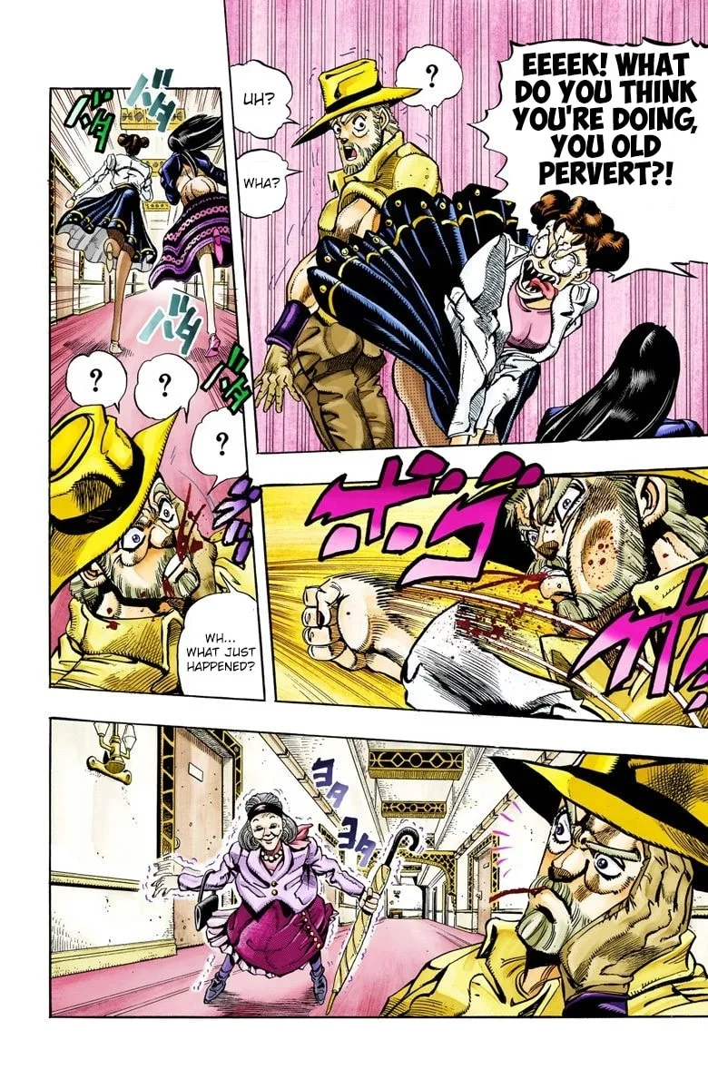JoJo no Kimyou na Bouken Part 3: Stardust Crusaders Colored Manga — Chapter 87 — Page 8