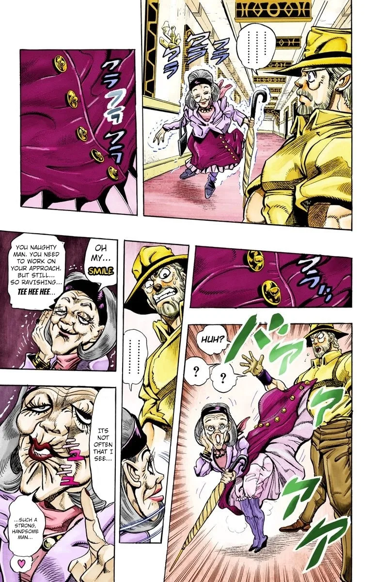 JoJo no Kimyou na Bouken Part 3: Stardust Crusaders Colored Manga — Chapter 87 — Page 9