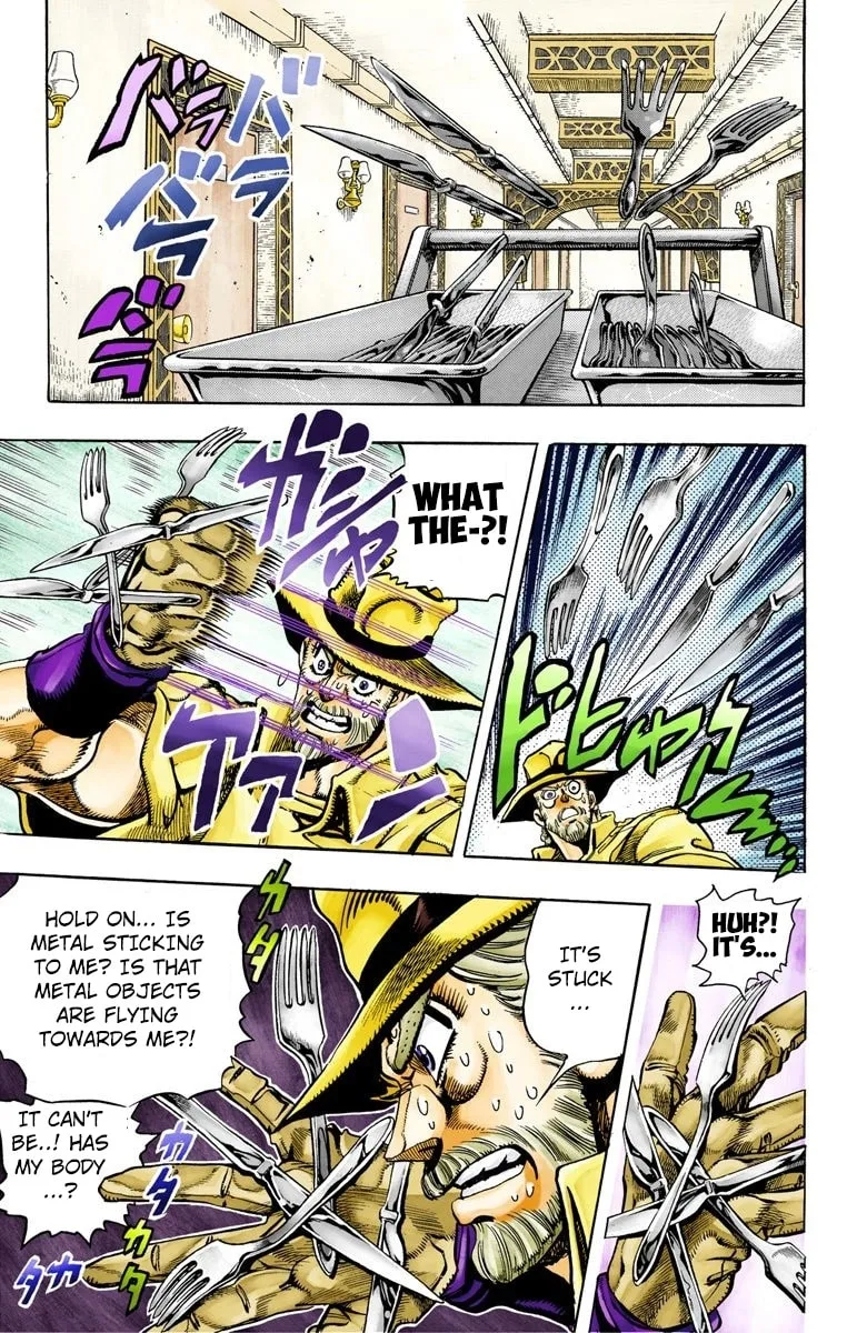 JoJo no Kimyou na Bouken Part 3: Stardust Crusaders Colored Manga — Chapter 87 — Page 11