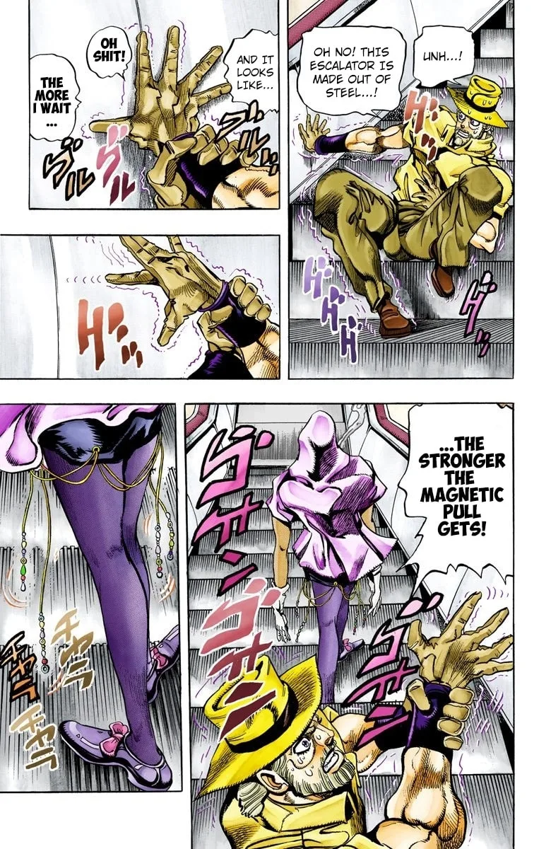JoJo no Kimyou na Bouken Part 3: Stardust Crusaders Colored Manga — Chapter 87 — Page 15