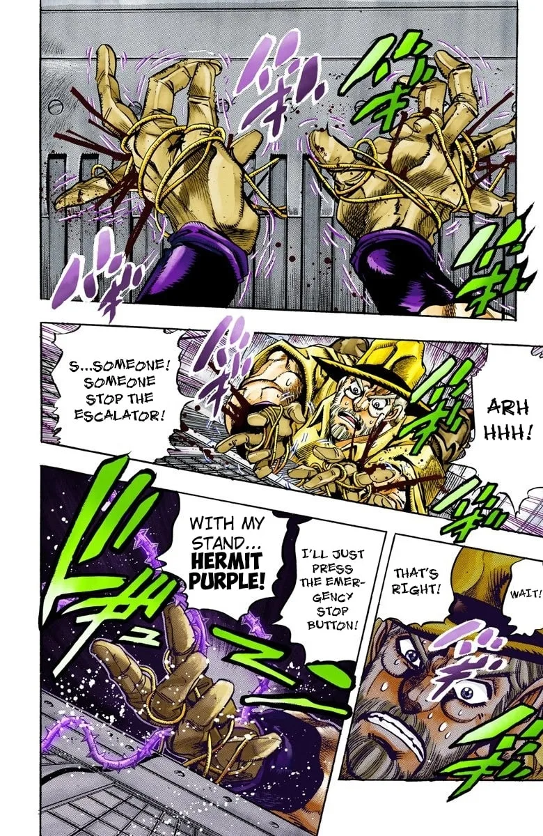 JoJo no Kimyou na Bouken Part 3: Stardust Crusaders Colored Manga — Chapter 88 — Page 2