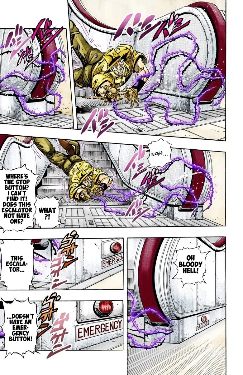 JoJo no Kimyou na Bouken Part 3: Stardust Crusaders Colored Manga — Chapter 88 — Page 3