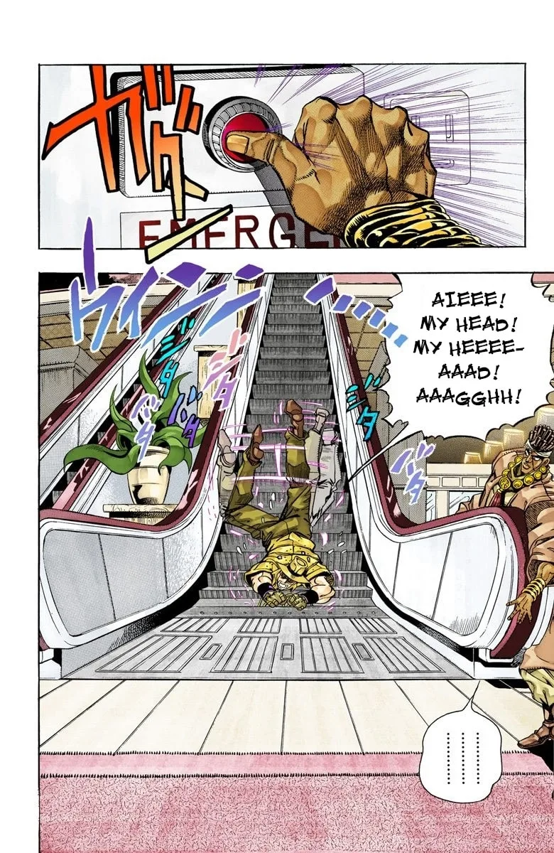 JoJo no Kimyou na Bouken Part 3: Stardust Crusaders Colored Manga — Chapter 88 — Page 4