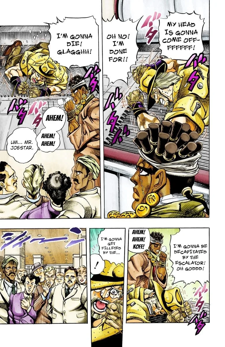 JoJo no Kimyou na Bouken Part 3: Stardust Crusaders Colored Manga — Chapter 88 — Page 5