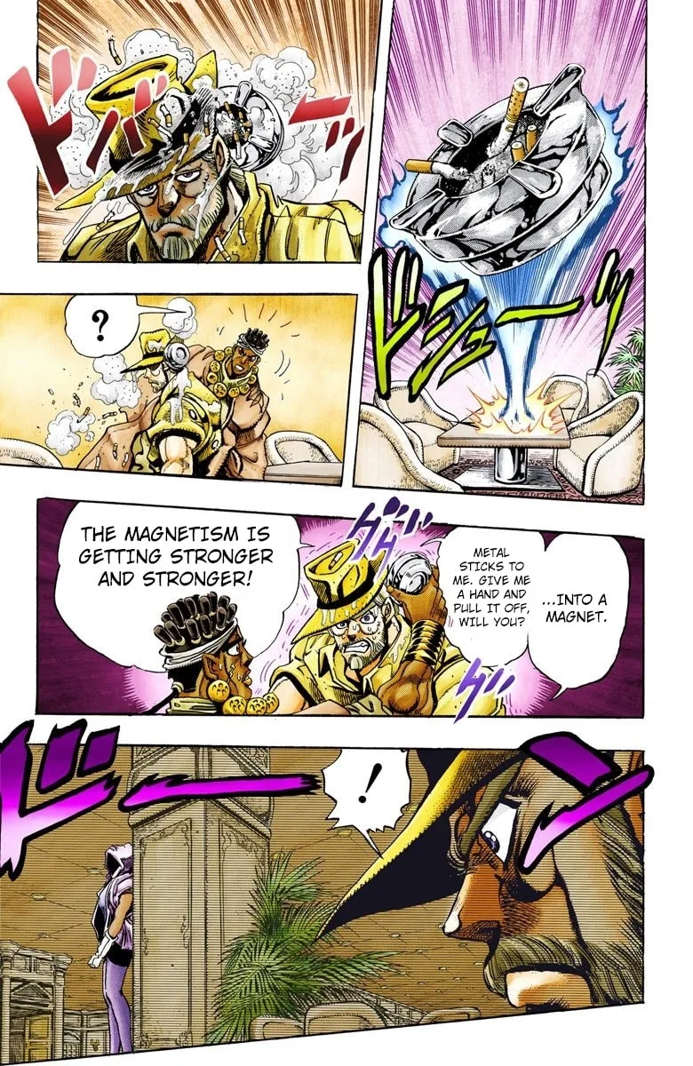 JoJo no Kimyou na Bouken Part 3: Stardust Crusaders Colored Manga — Chapter 88 — Page 7