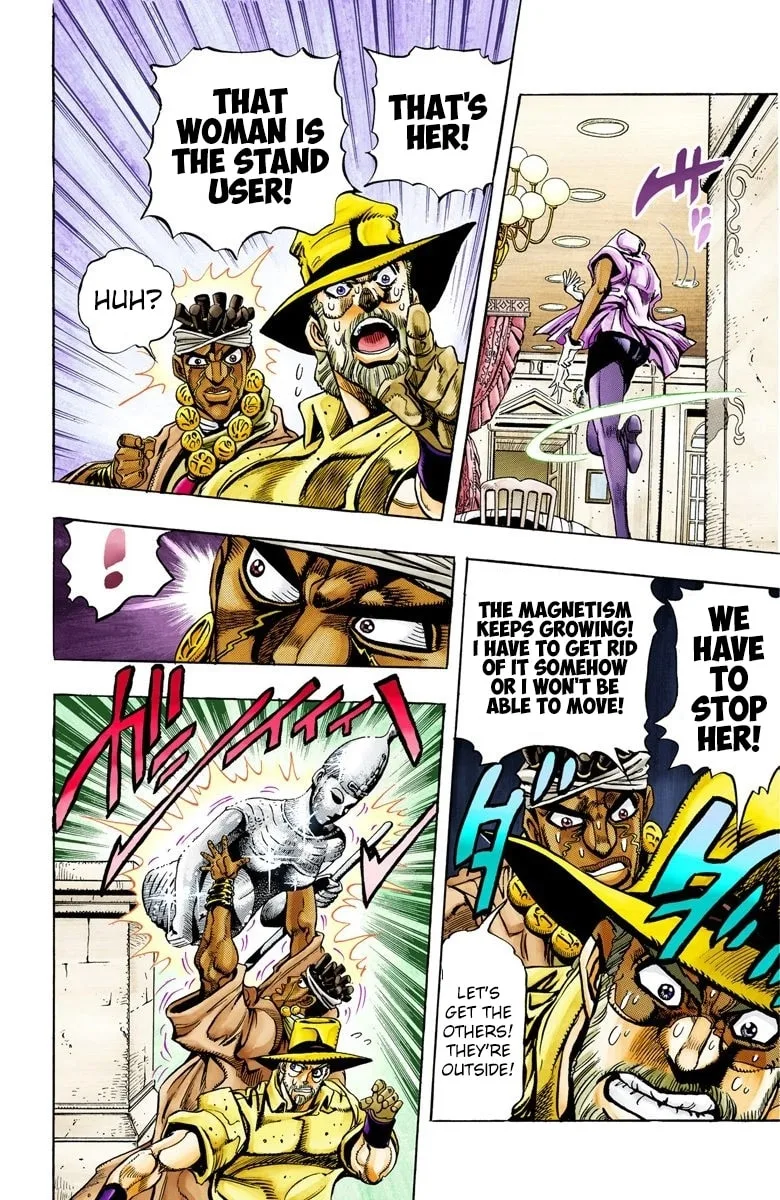 JoJo no Kimyou na Bouken Part 3: Stardust Crusaders Colored Manga — Chapter 88 — Page 8