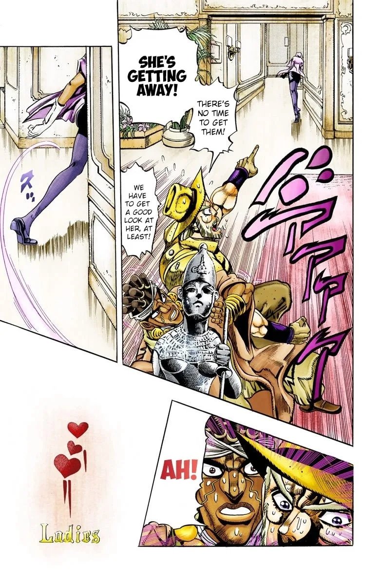 JoJo no Kimyou na Bouken Part 3: Stardust Crusaders Colored Manga — Chapter 88 — Page 9