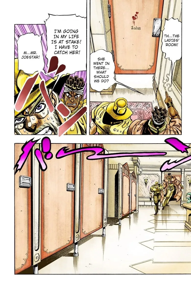JoJo no Kimyou na Bouken Part 3: Stardust Crusaders Colored Manga — Chapter 88 — Page 10