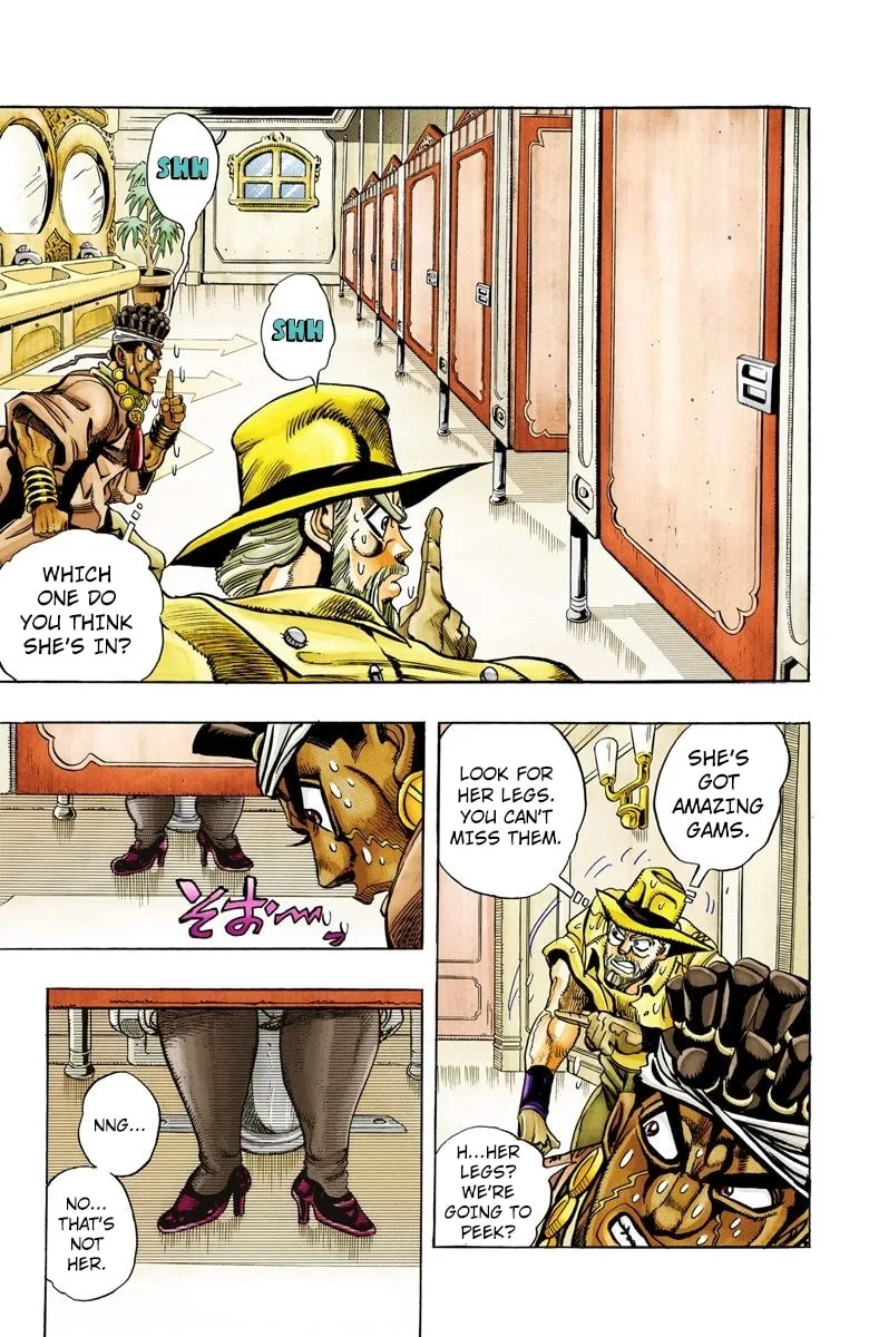 JoJo no Kimyou na Bouken Part 3: Stardust Crusaders Colored Manga — Chapter 88 — Page 11