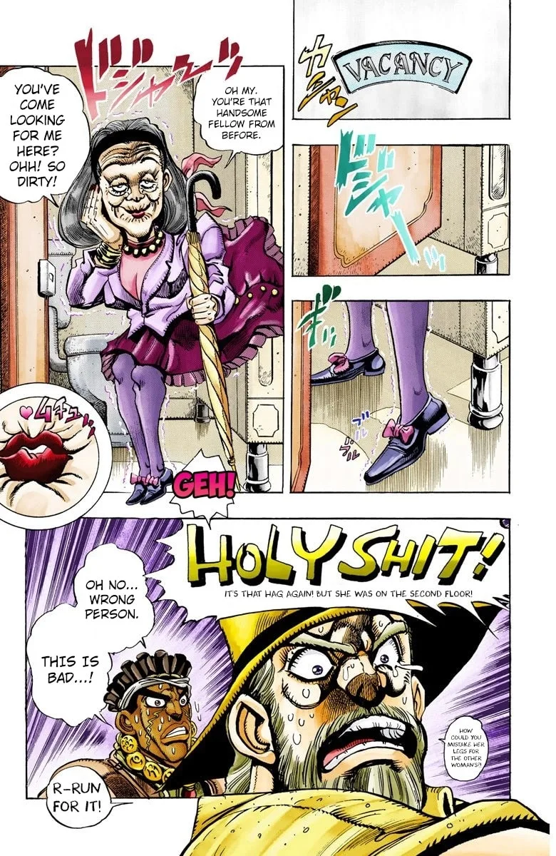 JoJo no Kimyou na Bouken Part 3: Stardust Crusaders Colored Manga — Chapter 88 — Page 15