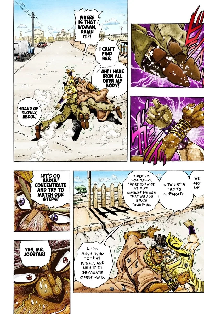 JoJo no Kimyou na Bouken Part 3: Stardust Crusaders Colored Manga — Chapter 89 — Page 3