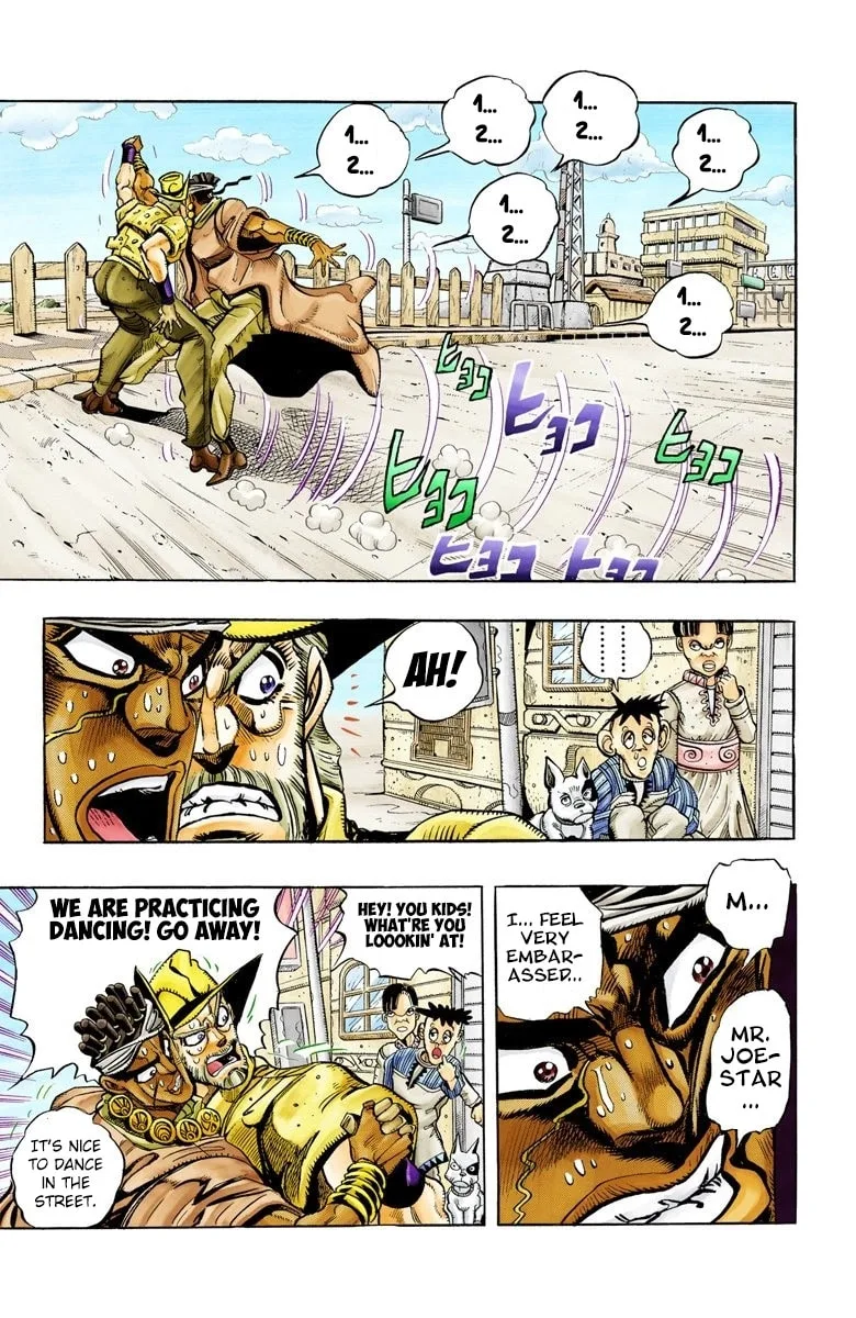 JoJo no Kimyou na Bouken Part 3: Stardust Crusaders Colored Manga — Chapter 89 — Page 4