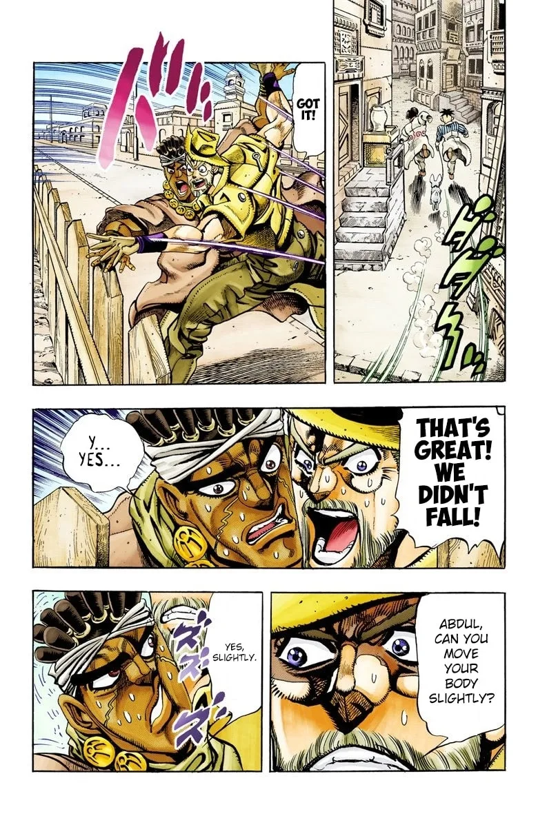 JoJo no Kimyou na Bouken Part 3: Stardust Crusaders Colored Manga — Chapter 89 — Page 5