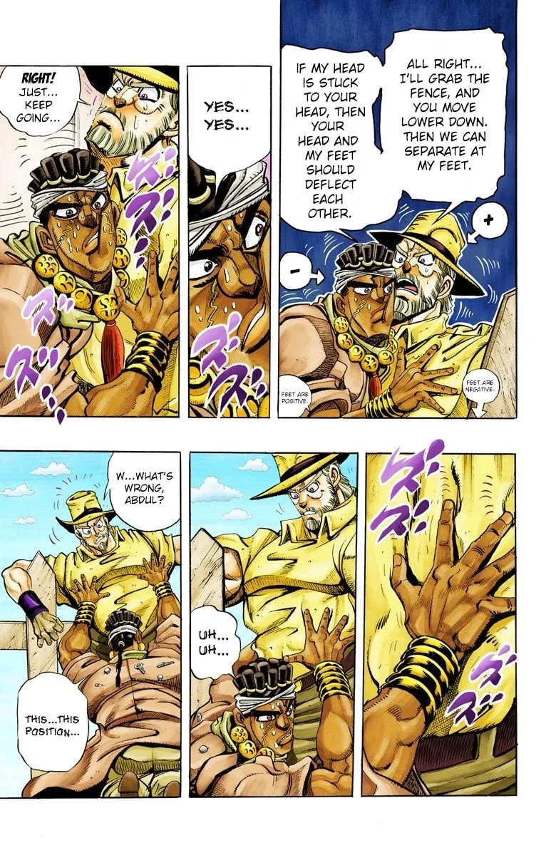 JoJo no Kimyou na Bouken Part 3: Stardust Crusaders Colored Manga — Chapter 89 — Page 6