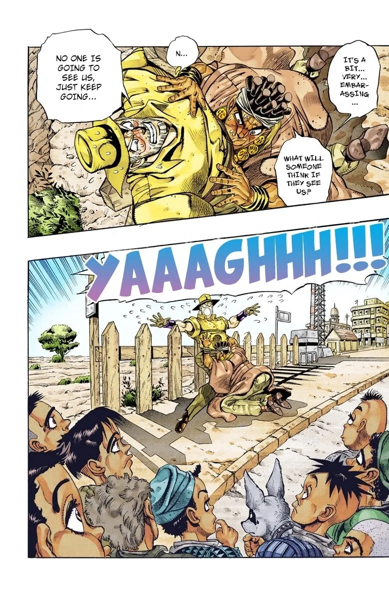 JoJo no Kimyou na Bouken Part 3: Stardust Crusaders Colored Manga — Chapter 89 — Page 7