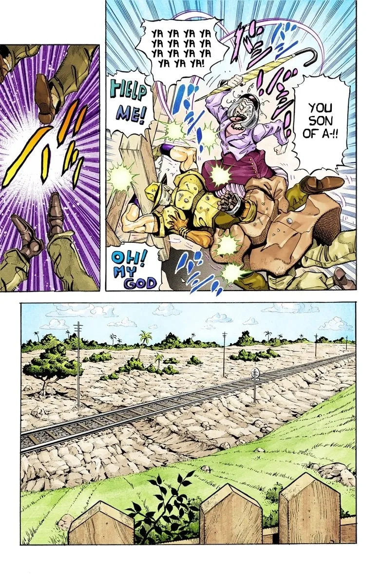JoJo no Kimyou na Bouken Part 3: Stardust Crusaders Colored Manga — Chapter 89 — Page 10