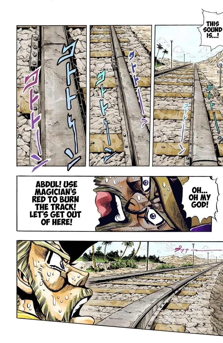 JoJo no Kimyou na Bouken Part 3: Stardust Crusaders Colored Manga — Chapter 89 — Page 15