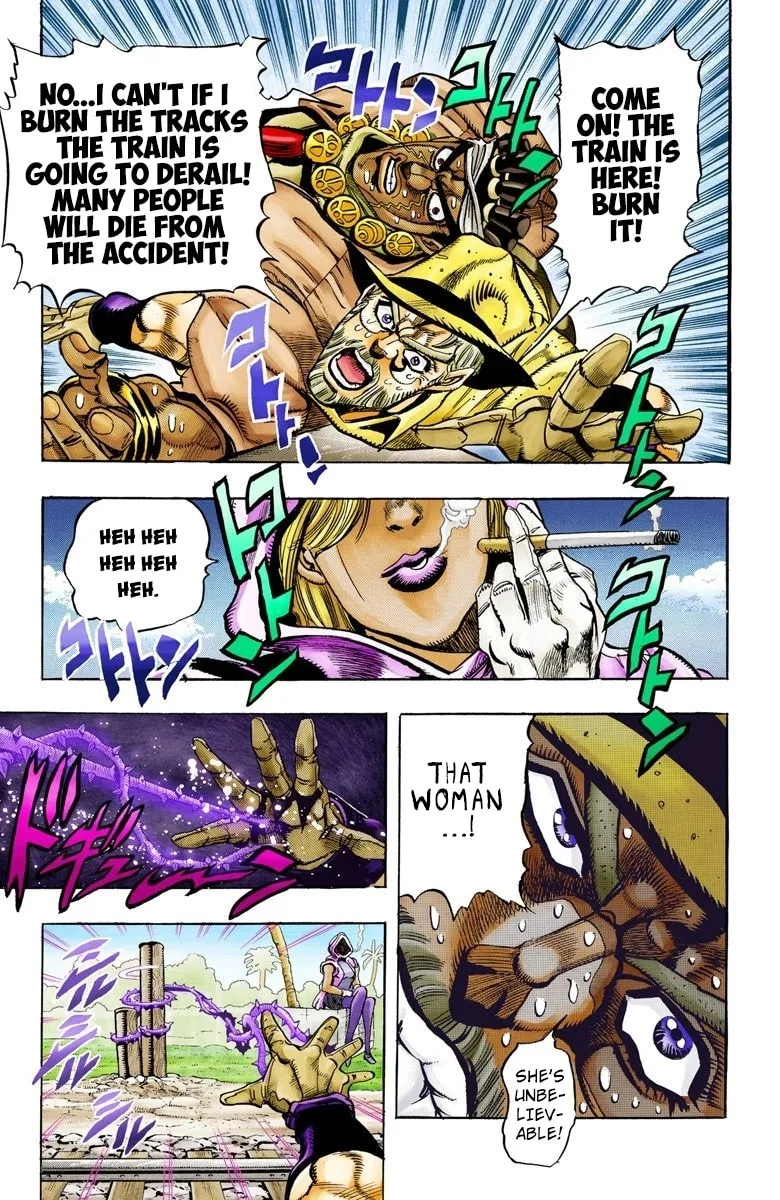 JoJo no Kimyou na Bouken Part 3: Stardust Crusaders Colored Manga — Chapter 89 — Page 16