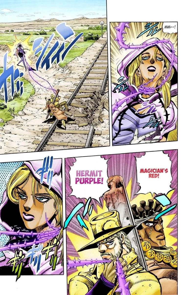 JoJo no Kimyou na Bouken Part 3: Stardust Crusaders Colored Manga β Chapter 90 β Page 3