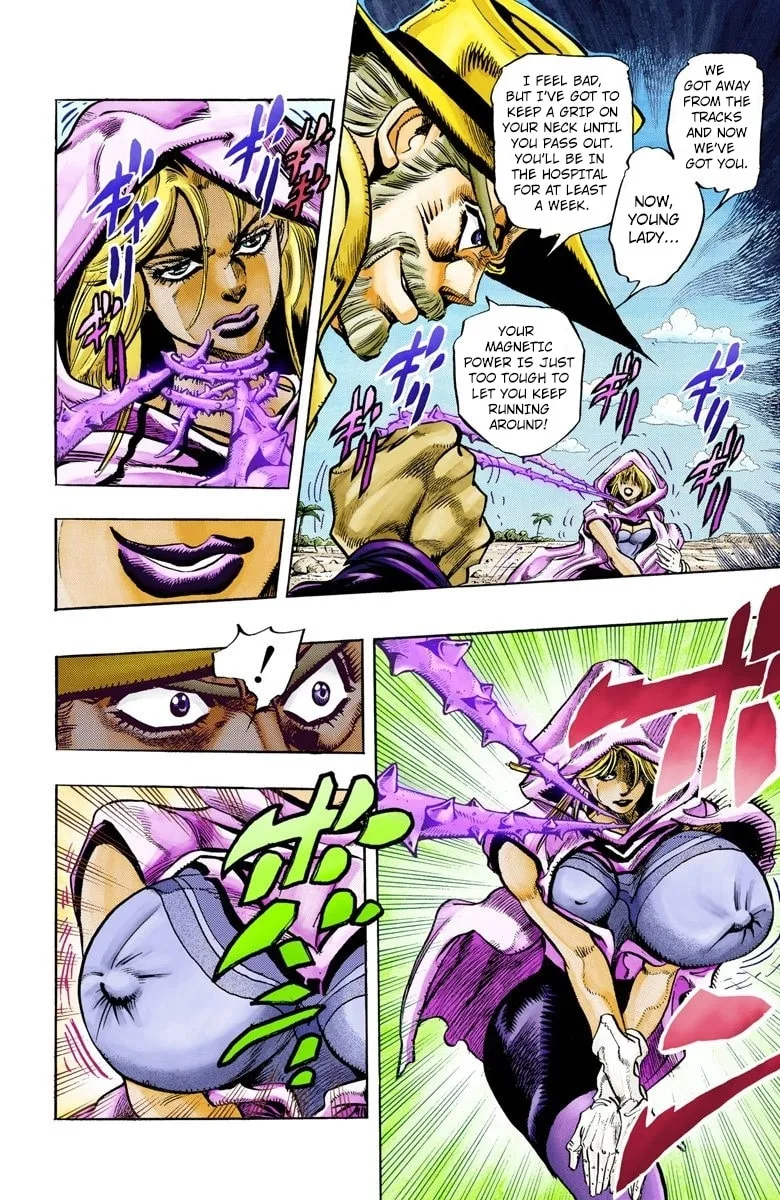 JoJo no Kimyou na Bouken Part 3: Stardust Crusaders Colored Manga β Chapter 90 β Page 4