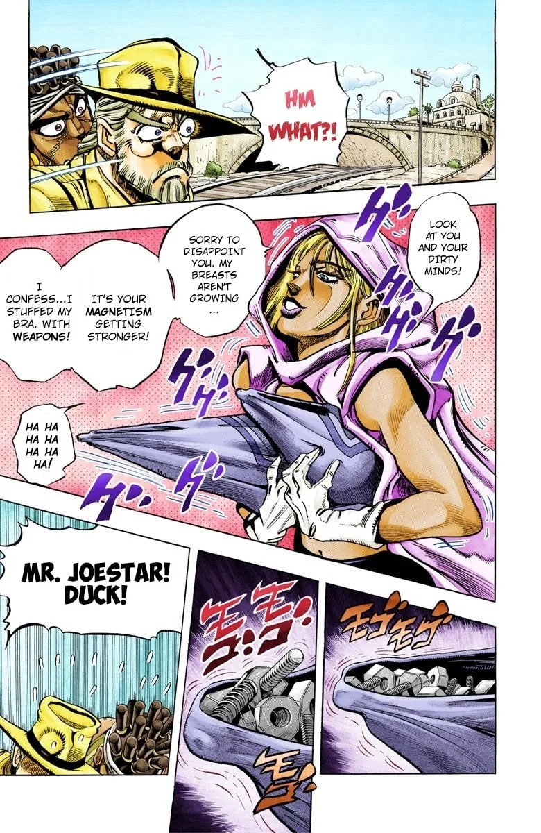 JoJo no Kimyou na Bouken Part 3: Stardust Crusaders Colored Manga β Chapter 90 β Page 5