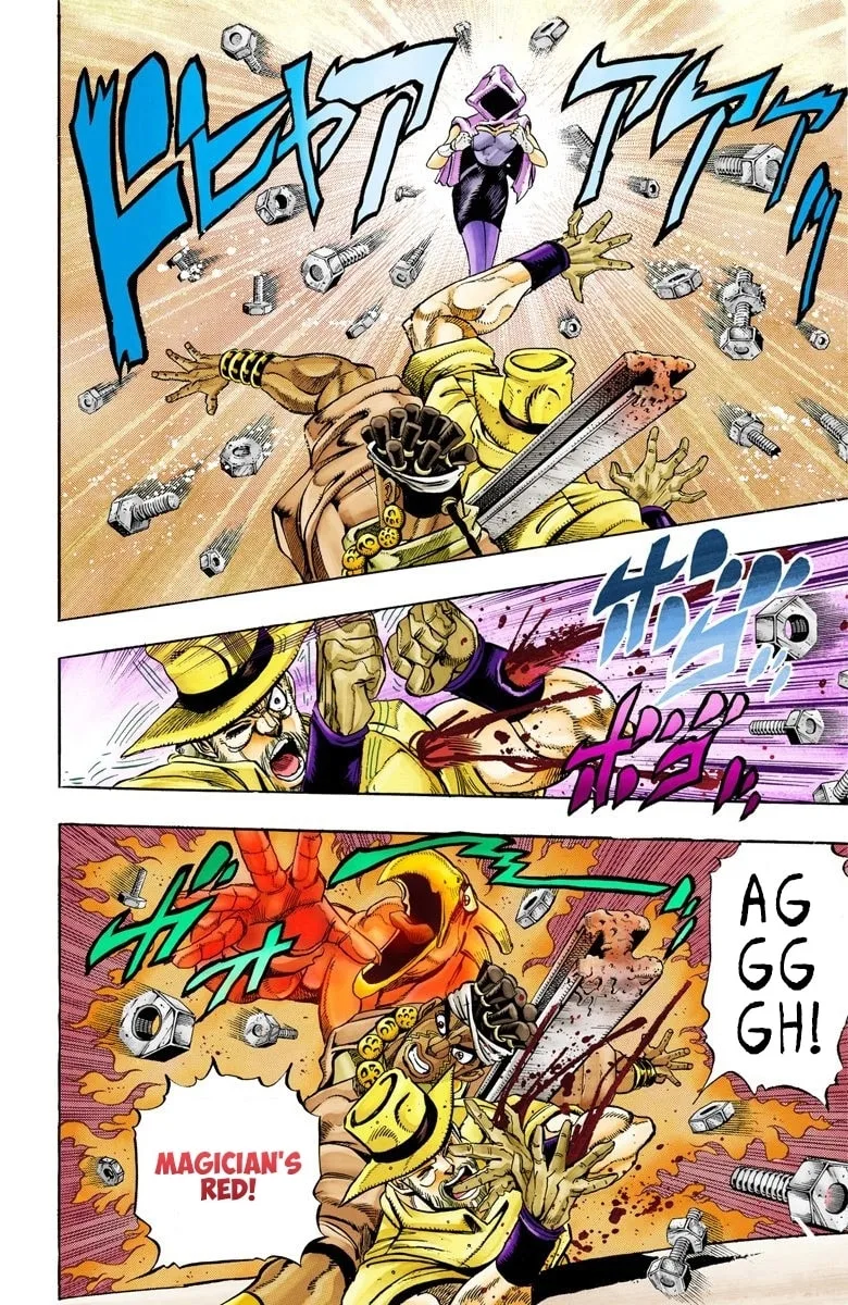 JoJo no Kimyou na Bouken Part 3: Stardust Crusaders Colored Manga β Chapter 90 β Page 6
