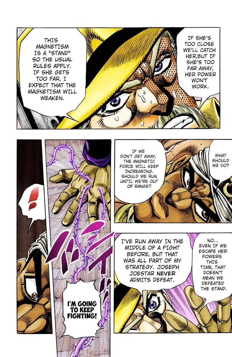 JoJo no Kimyou na Bouken Part 3: Stardust Crusaders Colored Manga β Chapter 90 β Page 8