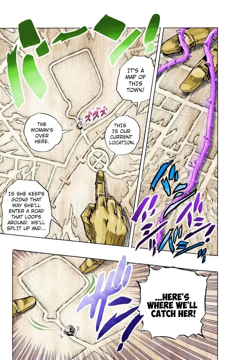 JoJo no Kimyou na Bouken Part 3: Stardust Crusaders Colored Manga β Chapter 90 β Page 9