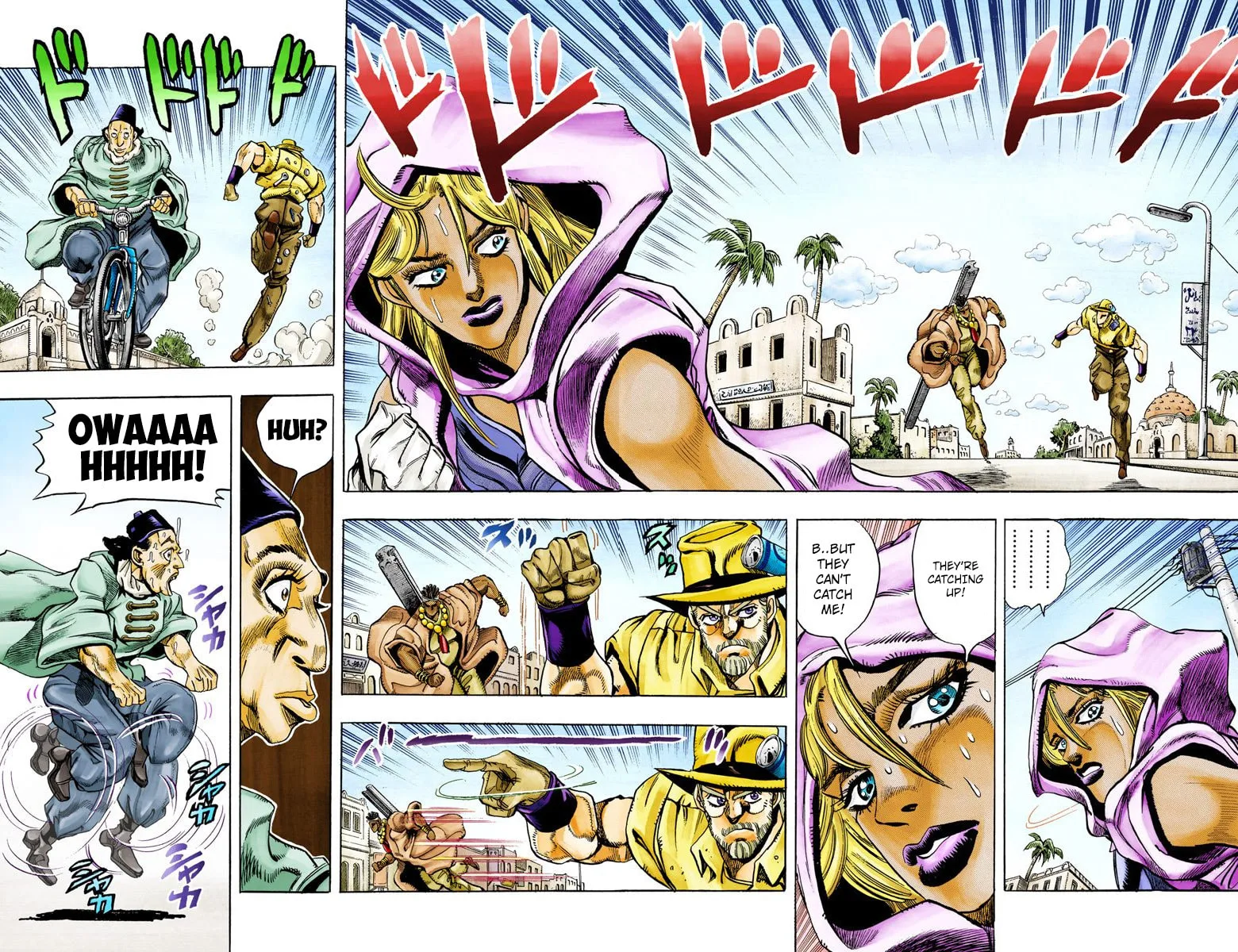 JoJo no Kimyou na Bouken Part 3: Stardust Crusaders Colored Manga β Chapter 90 β Page 12