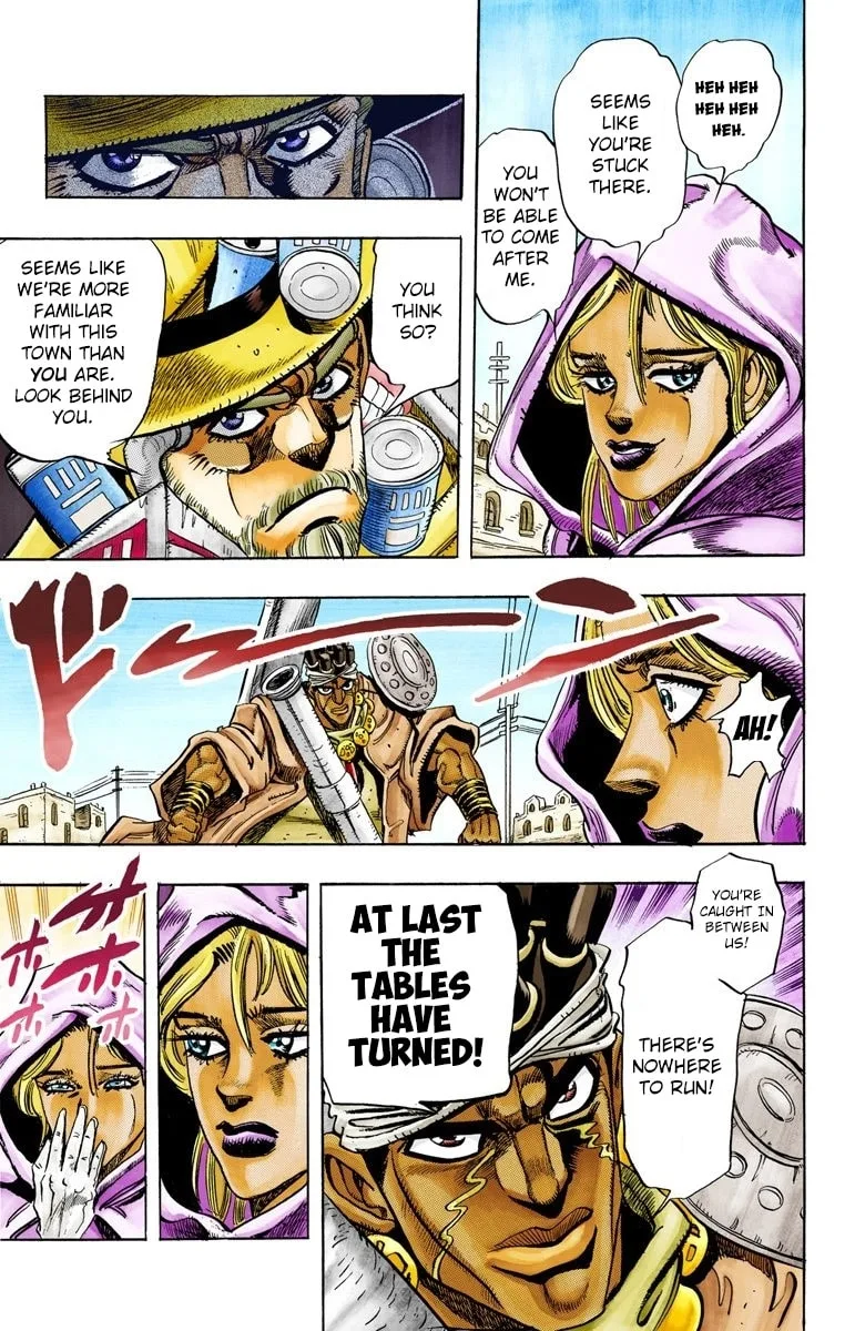 JoJo no Kimyou na Bouken Part 3: Stardust Crusaders Colored Manga β Chapter 90 β Page 16