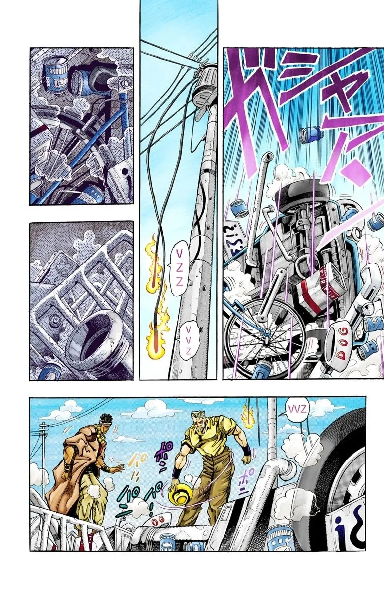 JoJo no Kimyou na Bouken Part 3: Stardust Crusaders Colored Manga β Chapter 91 β Page 10