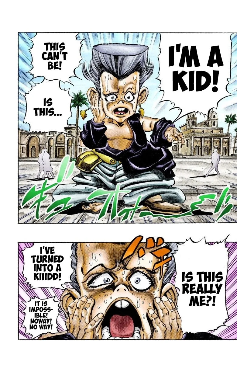 JoJo no Kimyou na Bouken Part 3: Stardust Crusaders Colored Manga β Chapter 92 β Page 17