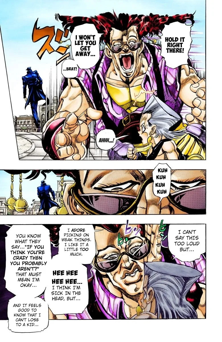 JoJo no Kimyou na Bouken Part 3: Stardust Crusaders Colored Manga β Chapter 93 β Page 3
