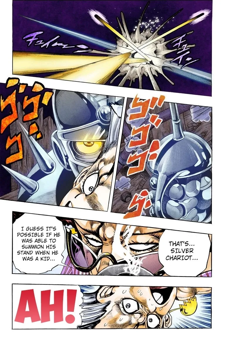 JoJo no Kimyou na Bouken Part 3: Stardust Crusaders Colored Manga β Chapter 93 β Page 7
