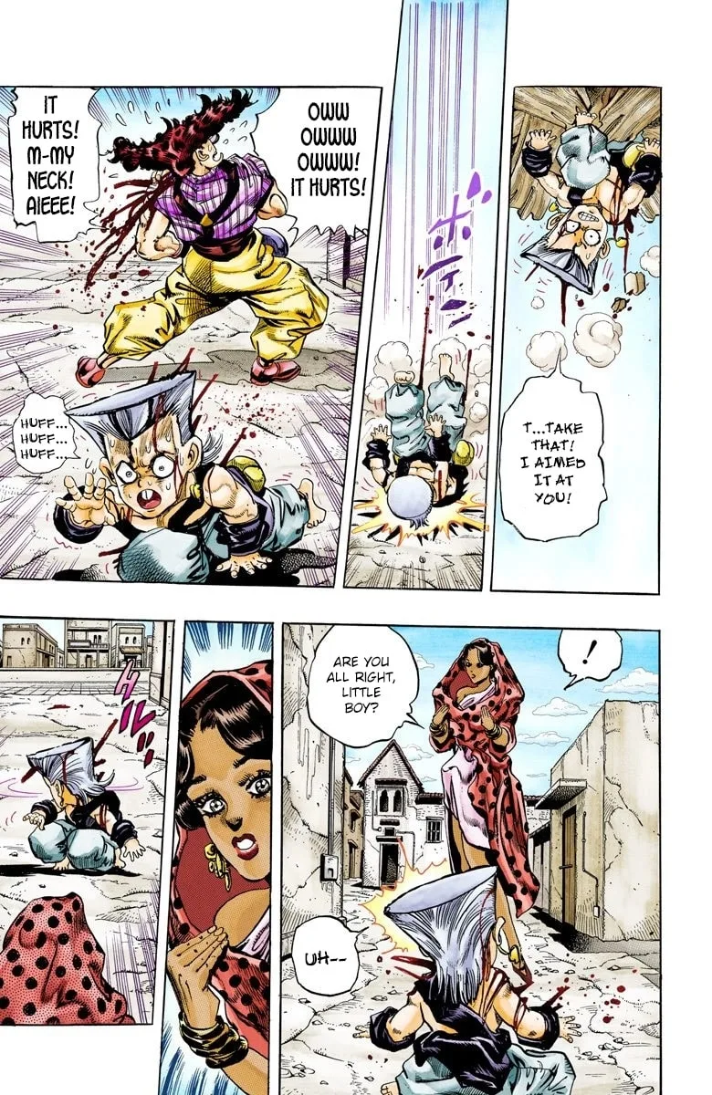 JoJo no Kimyou na Bouken Part 3: Stardust Crusaders Colored Manga β Chapter 93 β Page 13