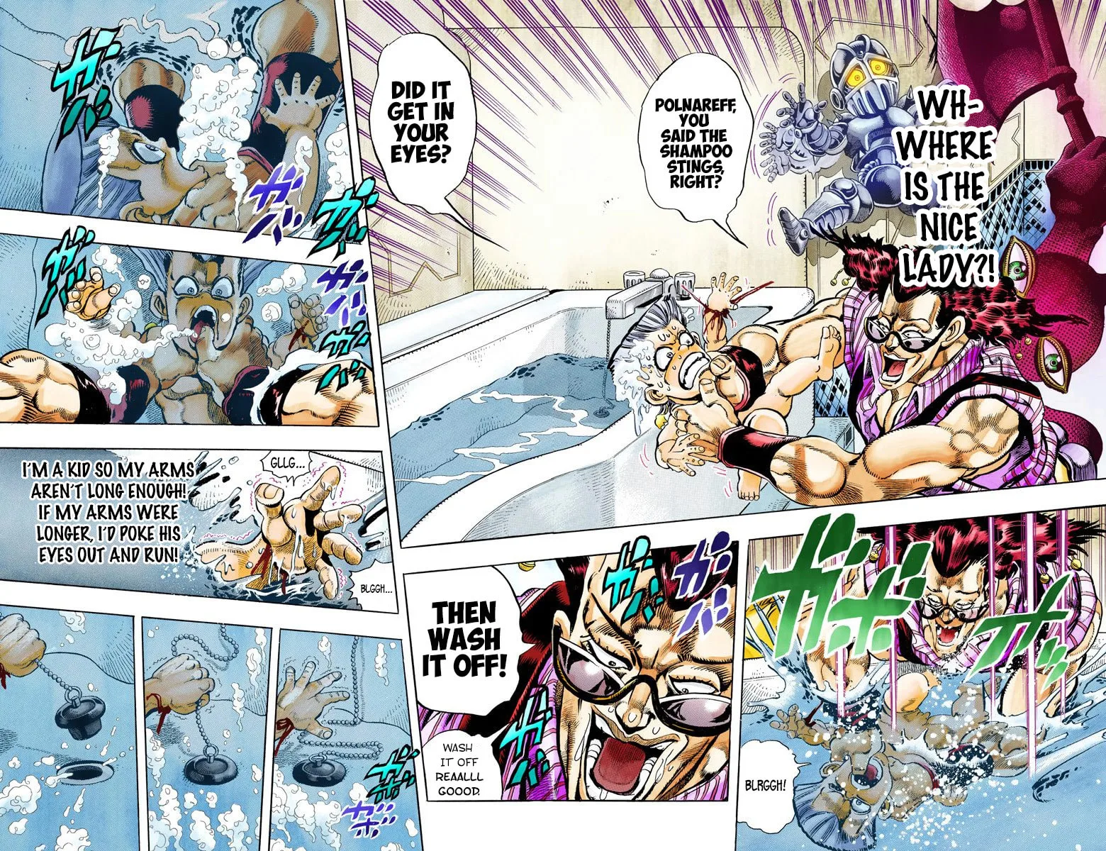 JoJo no Kimyou na Bouken Part 3: Stardust Crusaders Colored Manga β Chapter 94 β Page 8