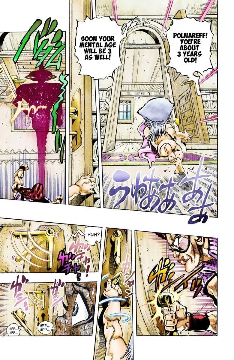 JoJo no Kimyou na Bouken Part 3: Stardust Crusaders Colored Manga β Chapter 95 β Page 5